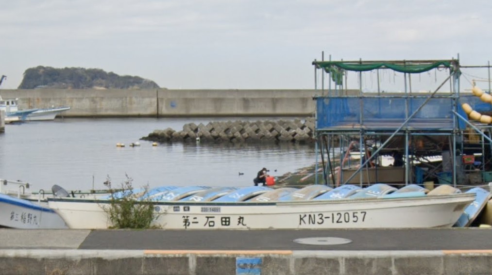 大津港石田丸の出船場所の写真