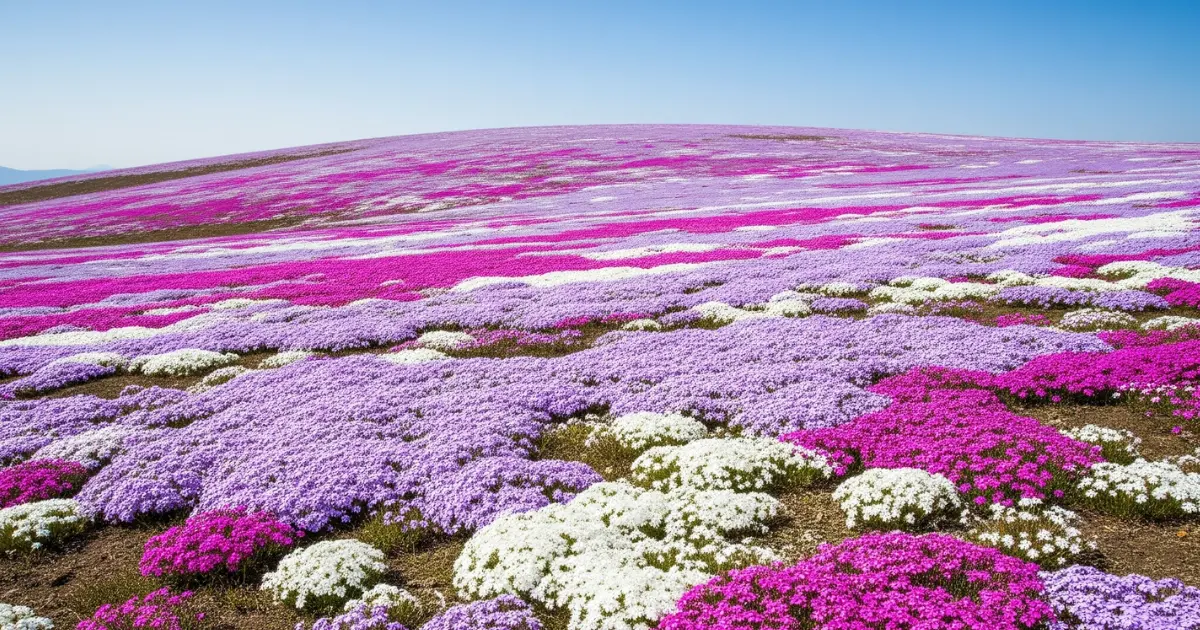 芝桜は勝手に広がるのイメージ画像