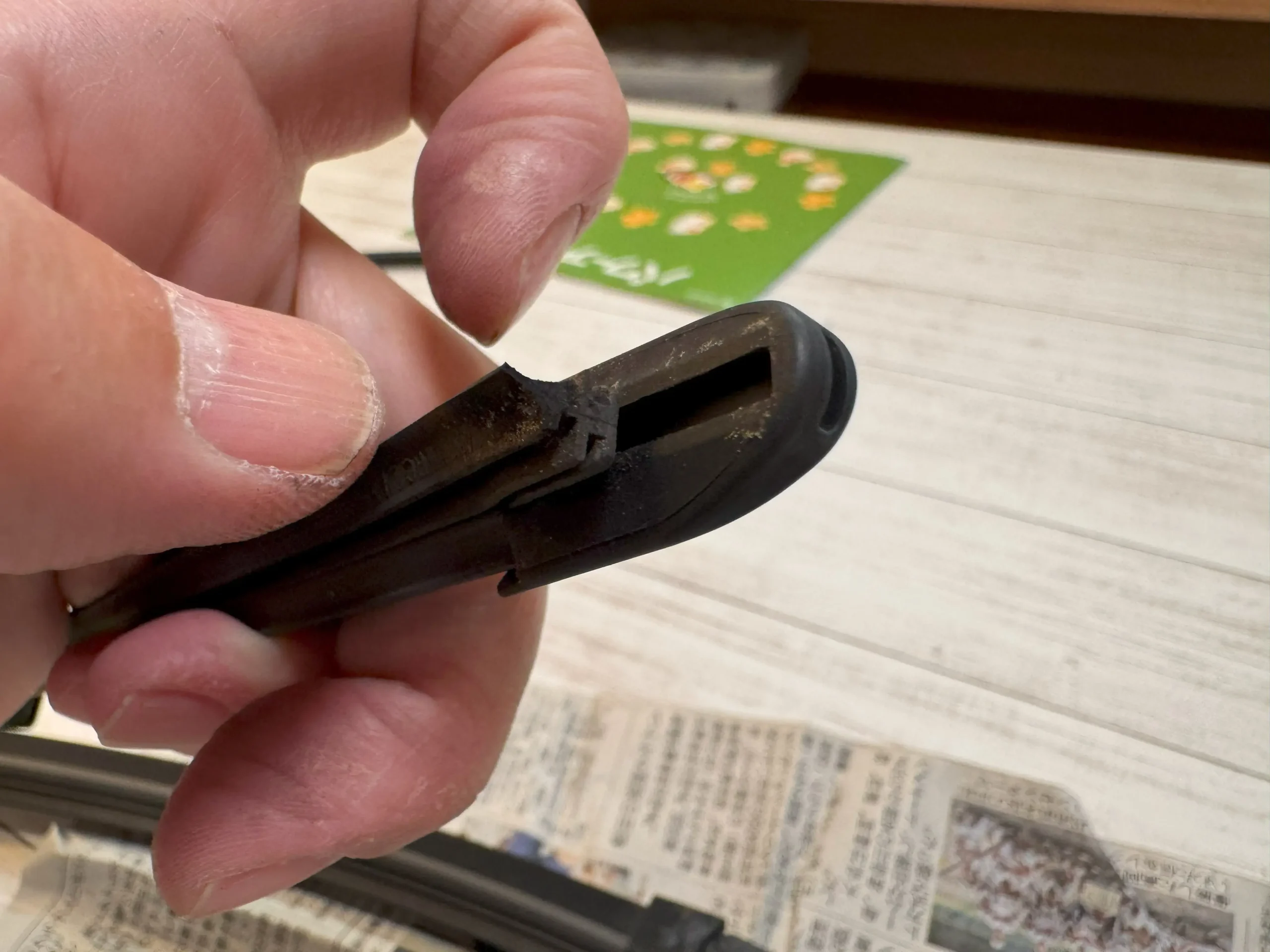 フォレスター sk9 ワイパーゴム 交換はがず画像