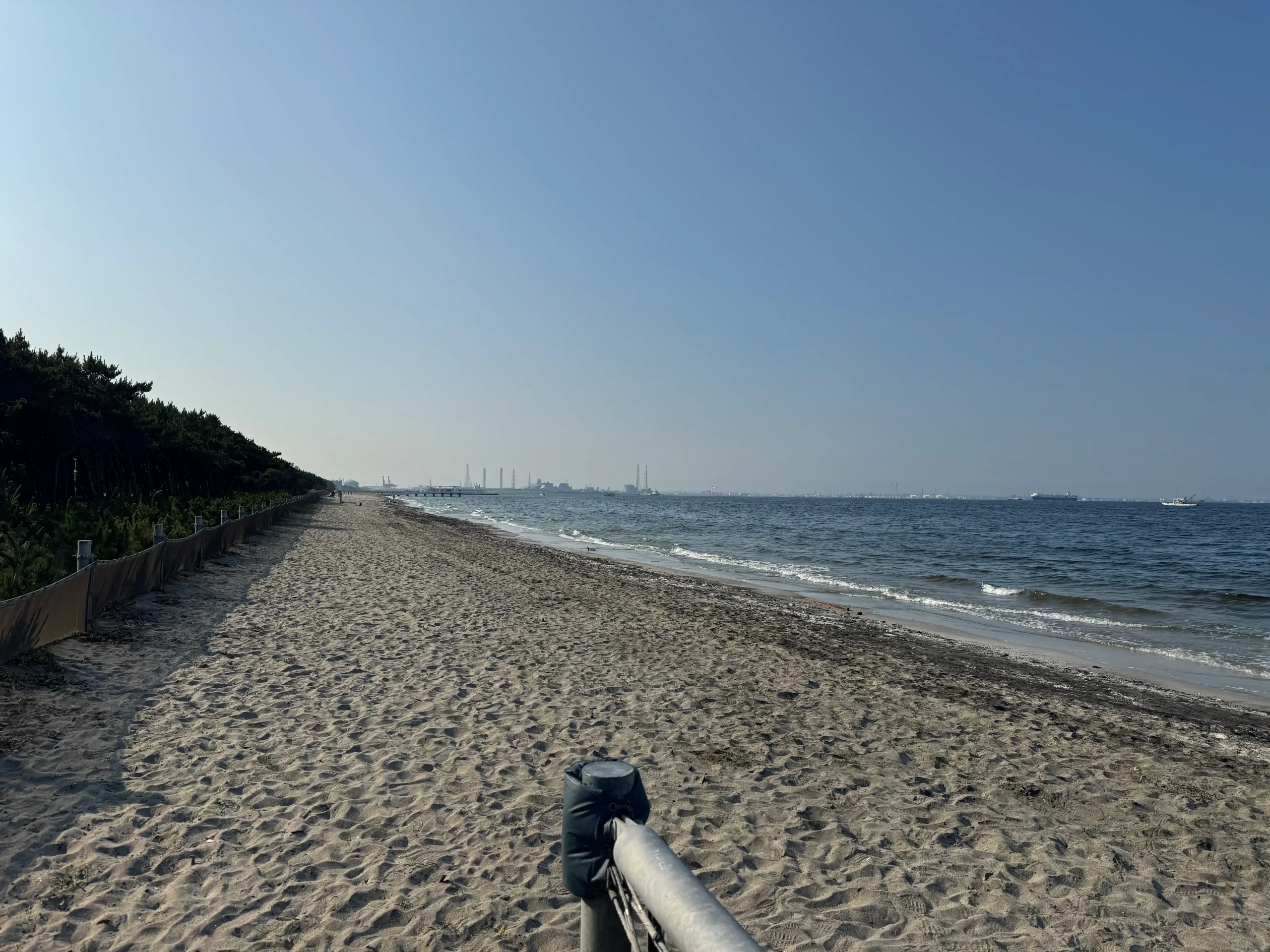 稲毛の浜 海水浴場写真