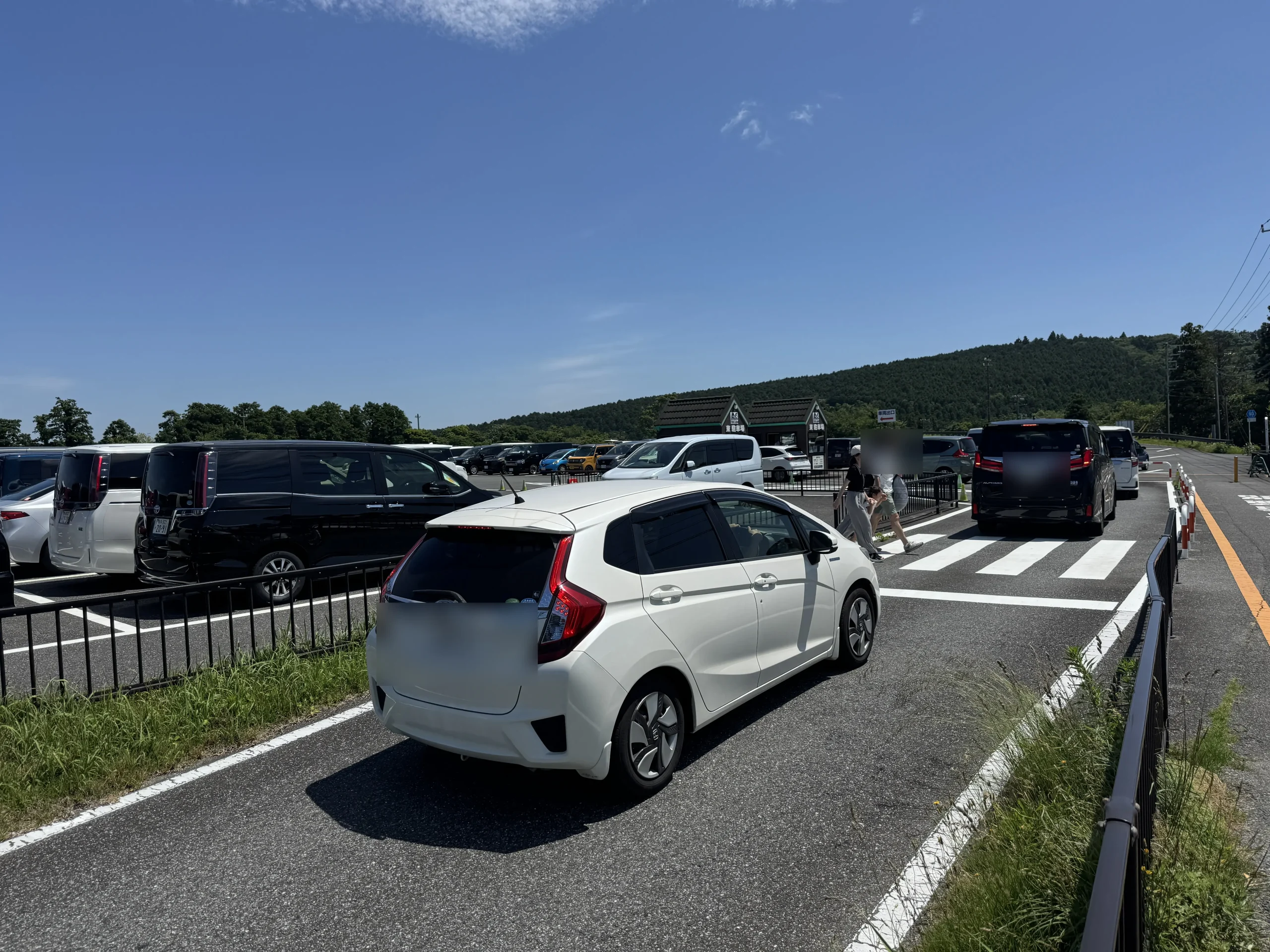 マザー牧場滞在時間の駐車場写真
