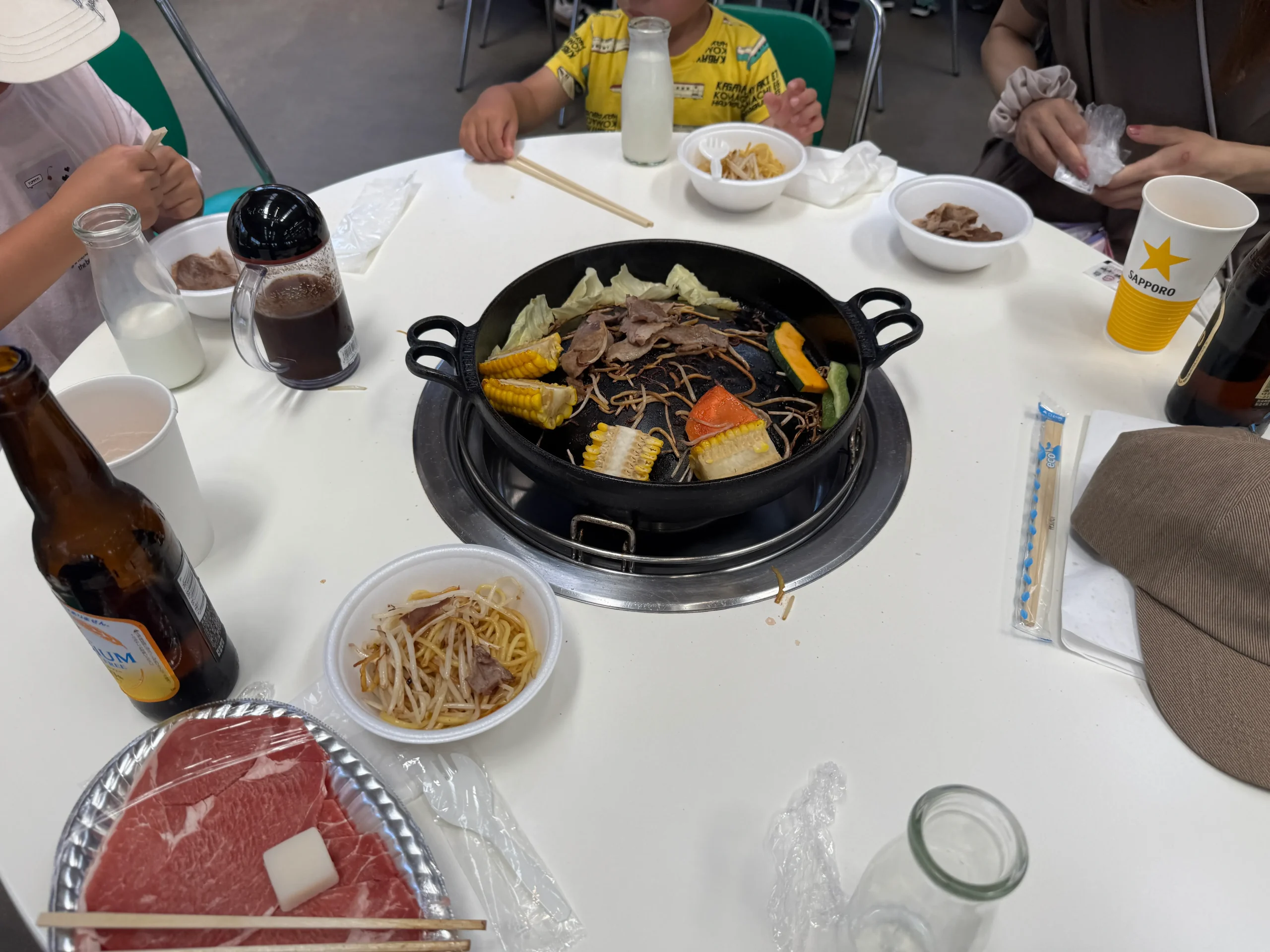 マザー牧場滞在時間のレストラン写真
