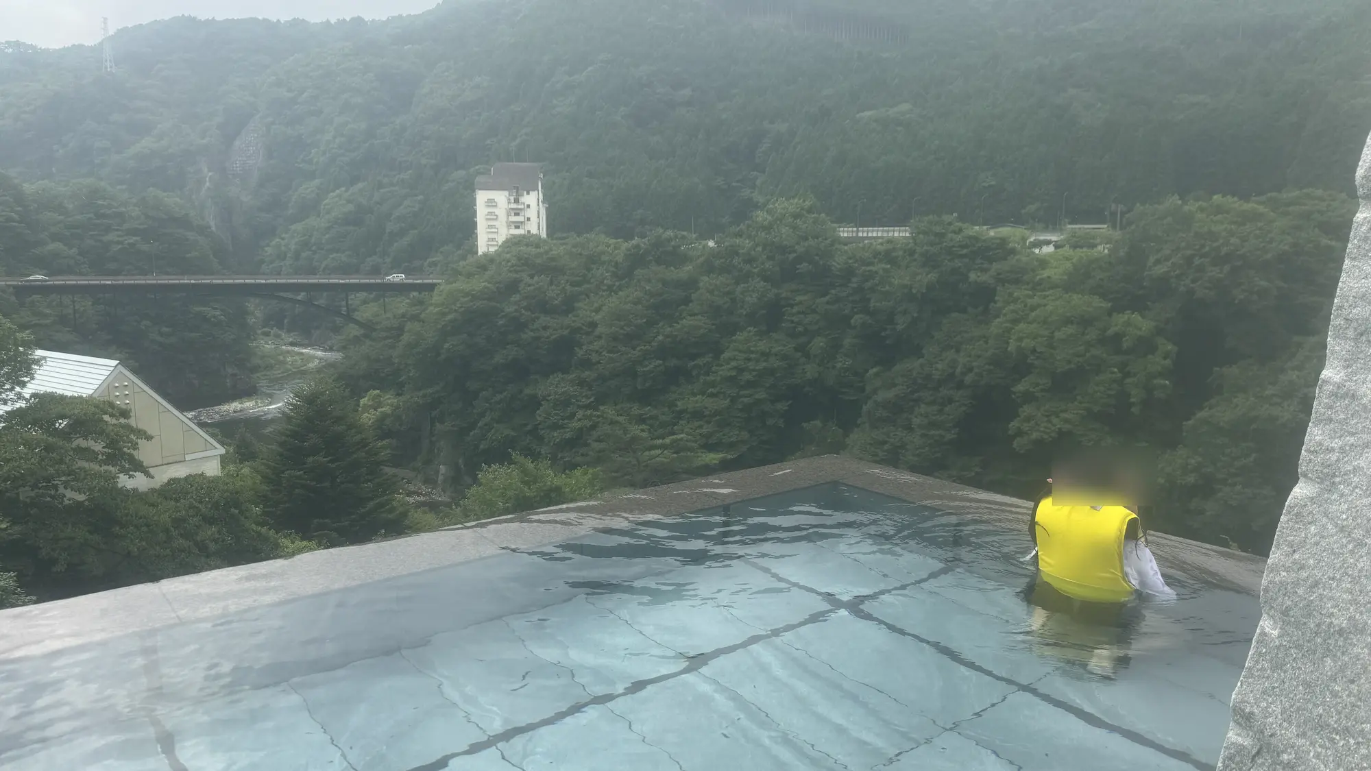 日光きぬ川ホテル三日月おぷーろの心地よい光景