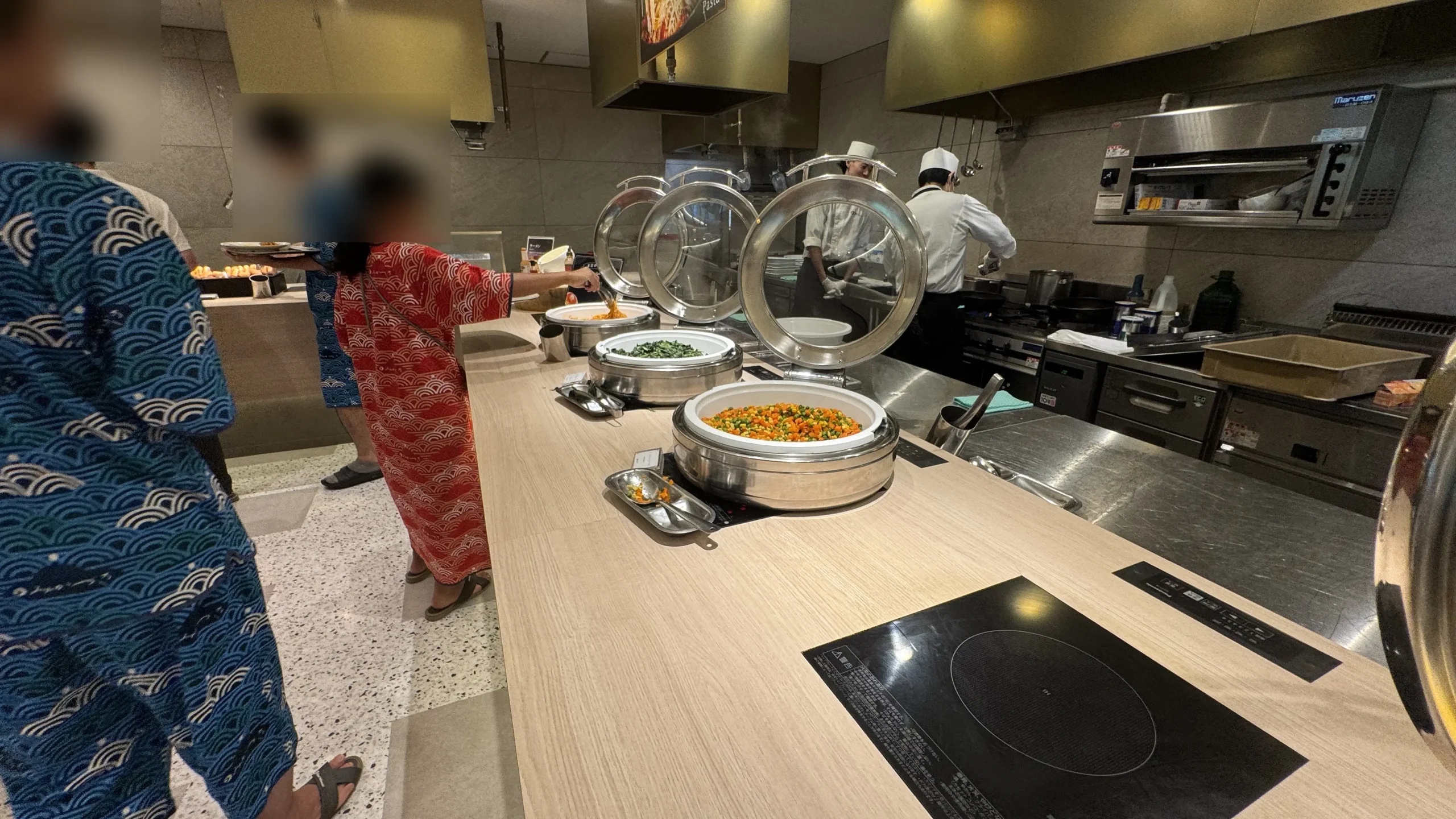 日光きぬ川ホテル三日月の朝食メニュー