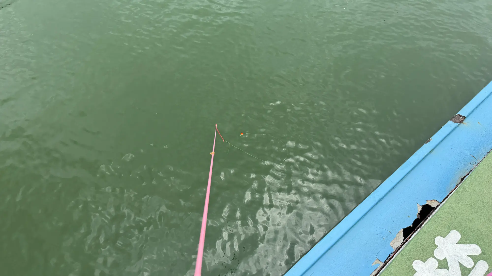 つかプーフィッシングでの実釣