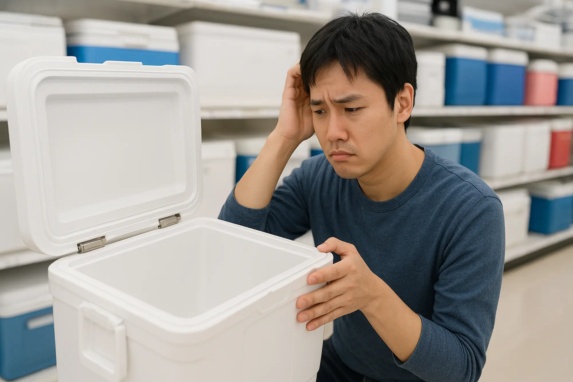 悩む太刀魚用クーラーボックス選び