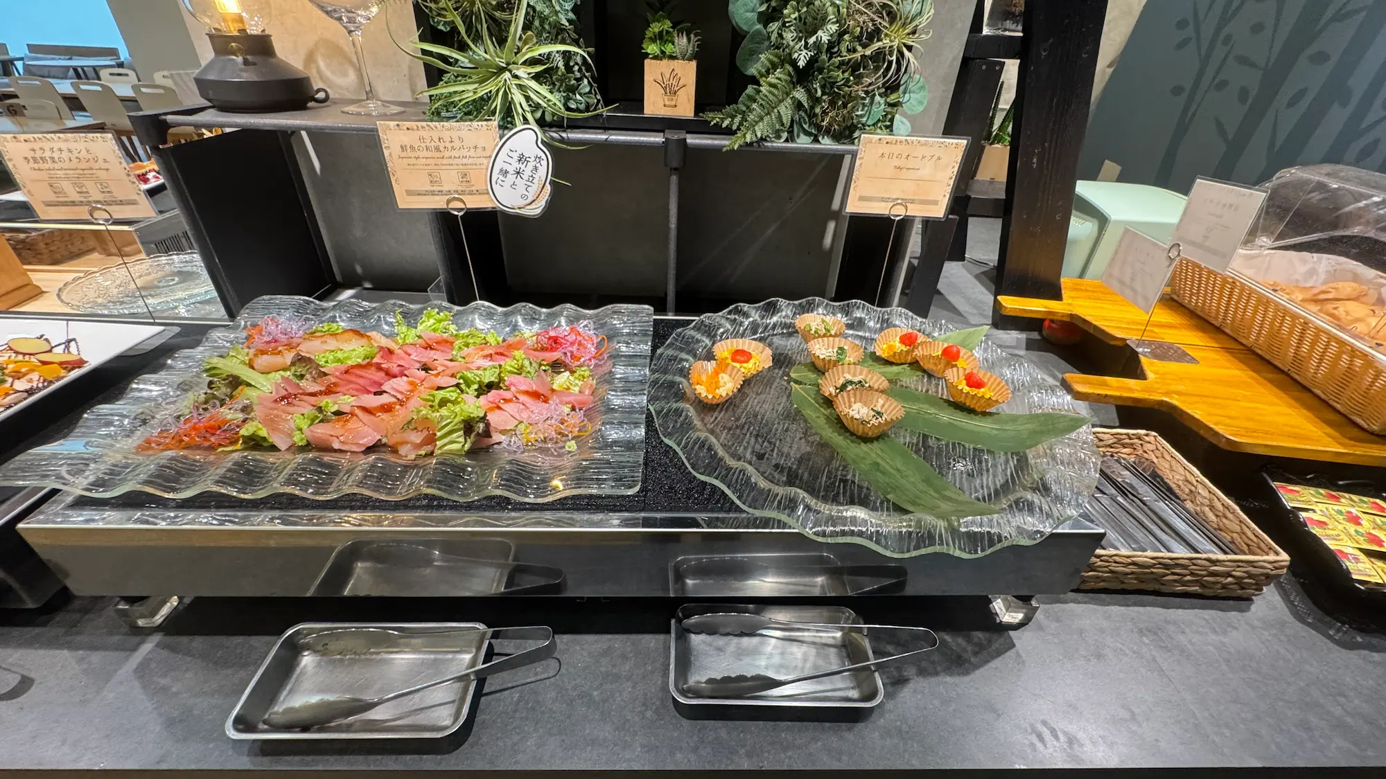 リソルの森のランチレストランの魚料理