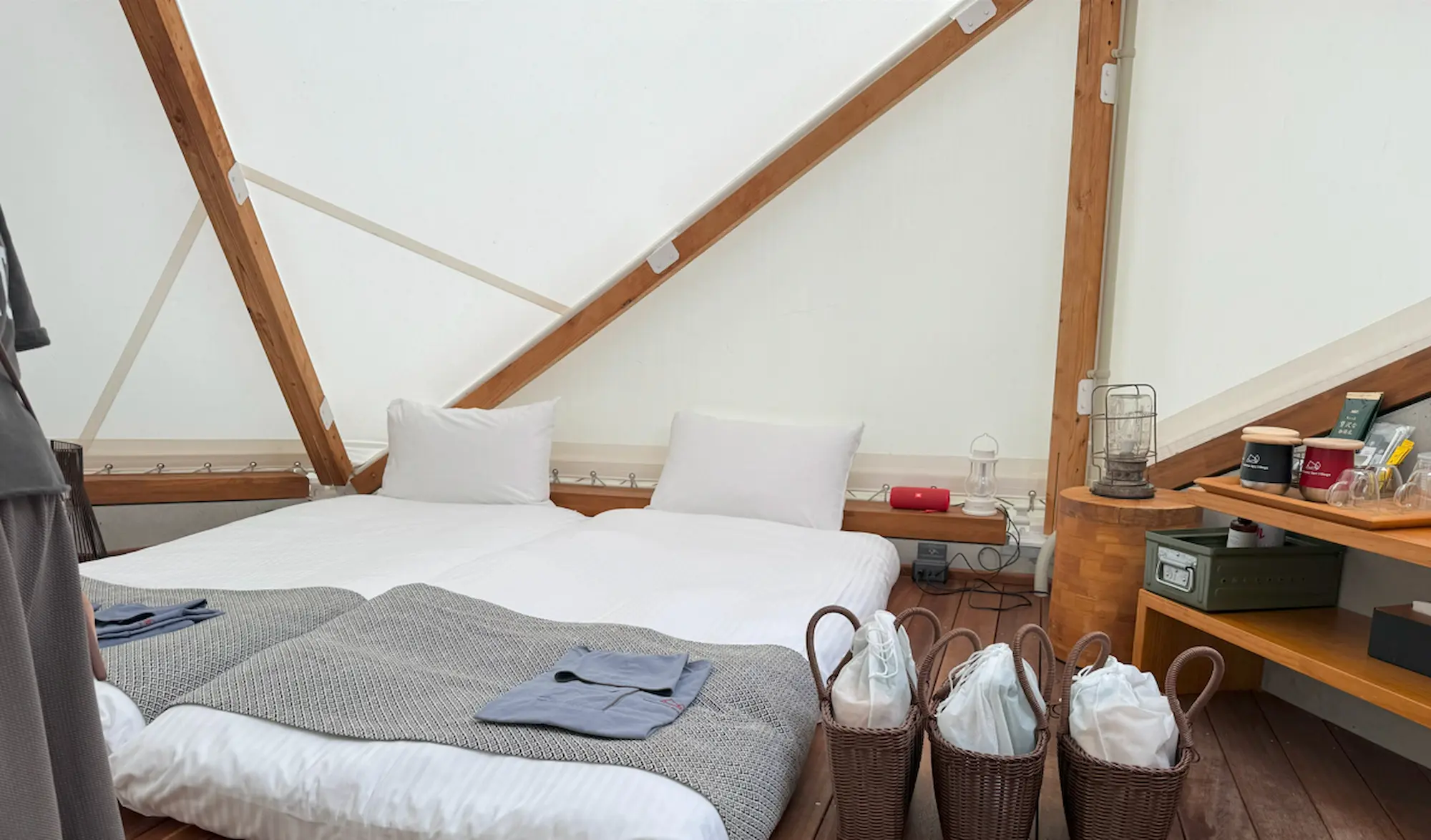 リソルの森のグランピングテントキャビン