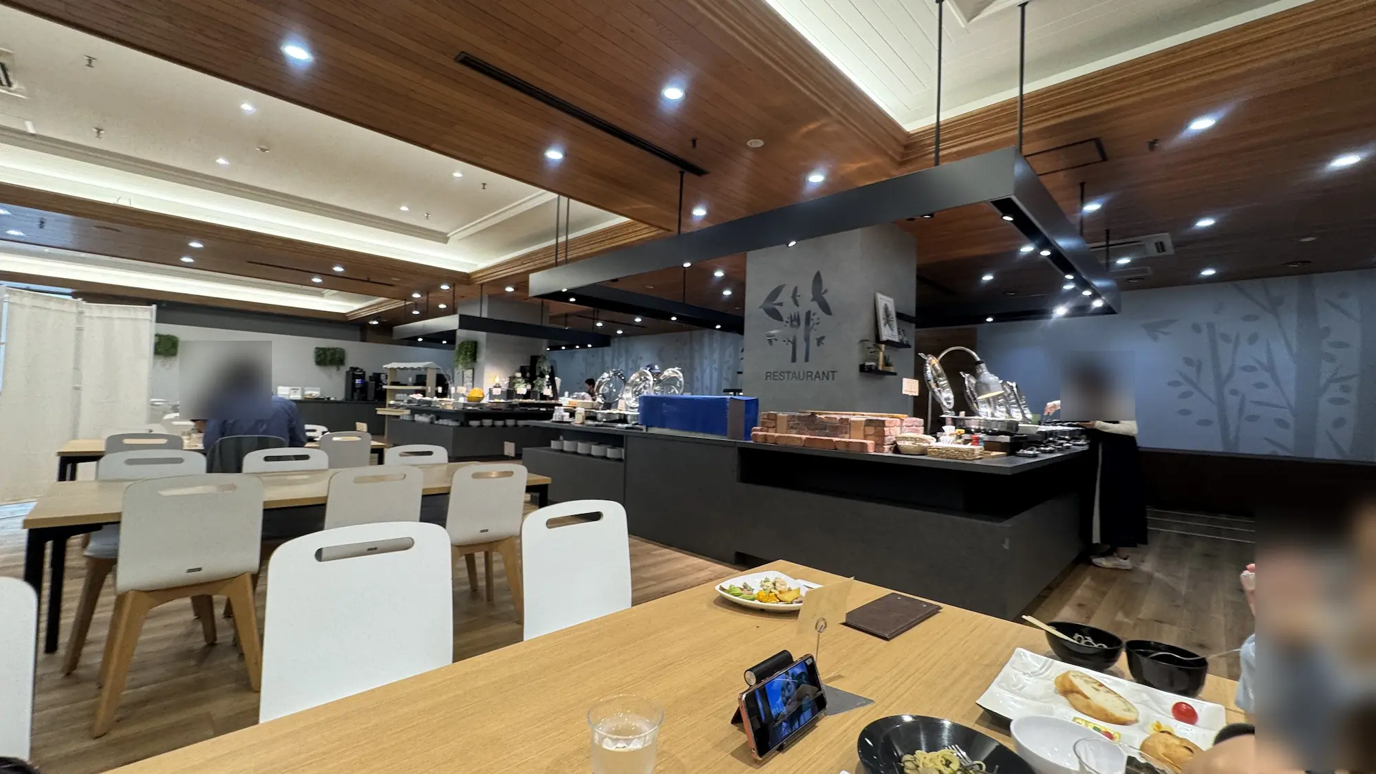 リソルの森のランチレストランの全景