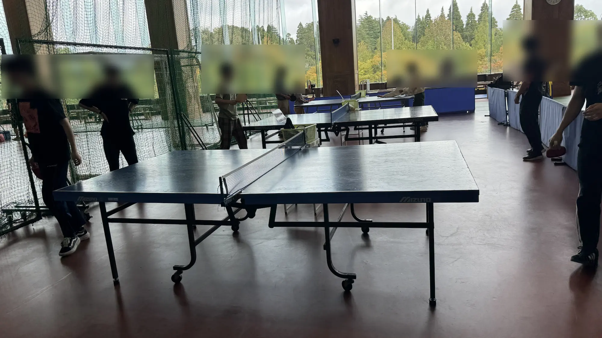 リソルの森メディカルトレーニングセンターの卓球