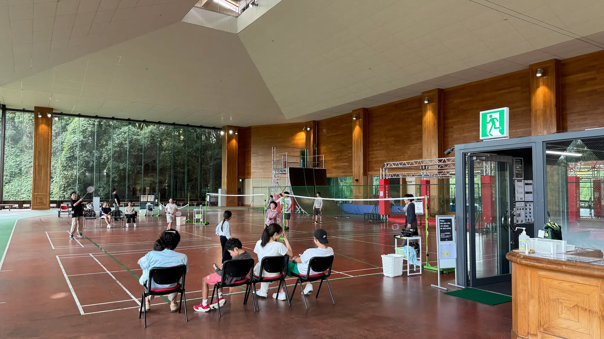 リソルの森メディカルトレーニングセンターのテニス