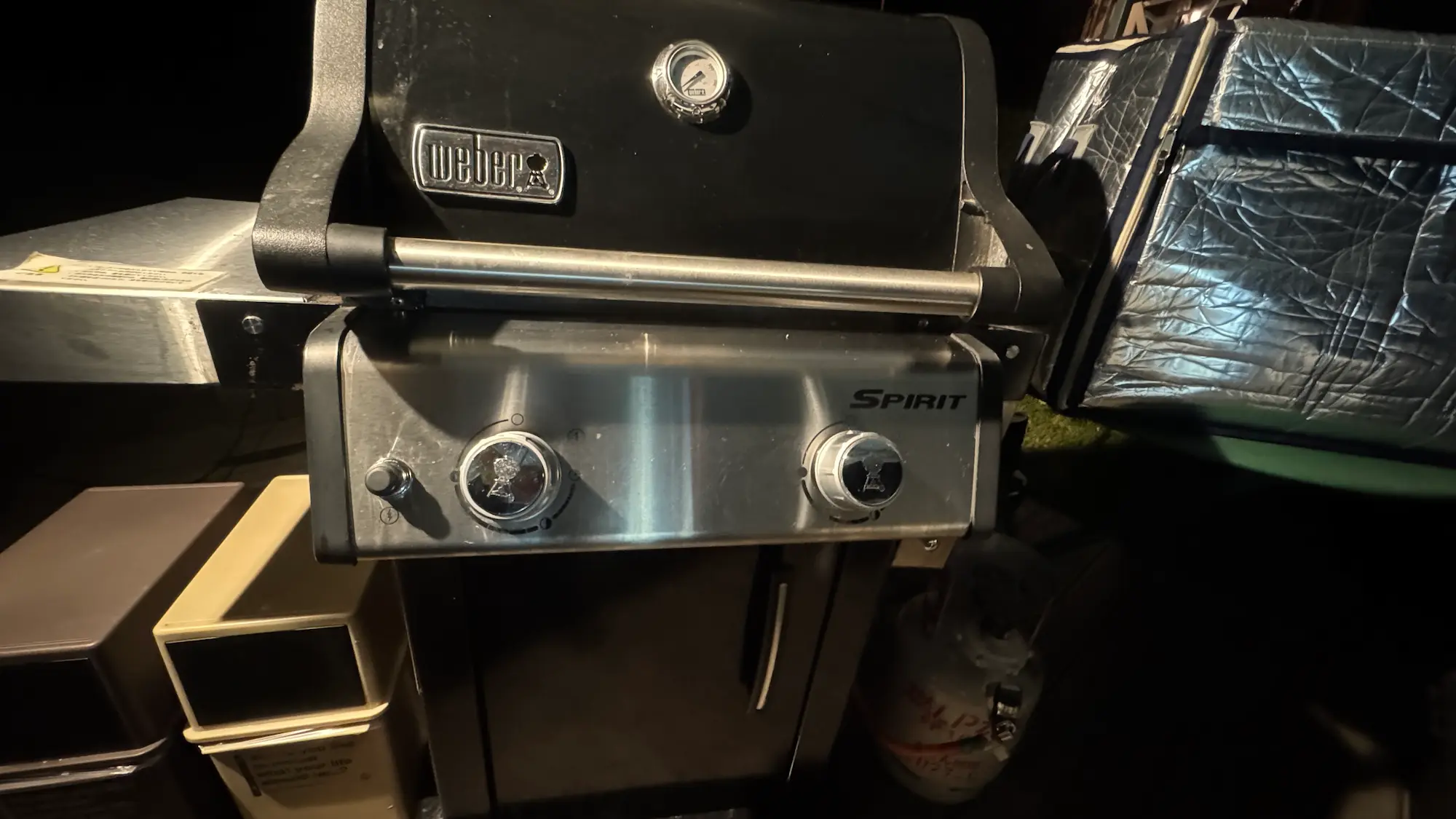 リソルの森のグランピングテントキャビンのコンロ