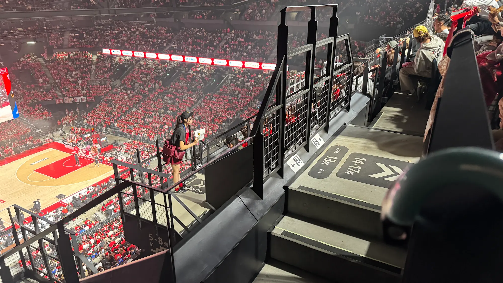 子連れで行った千葉ジェッツ戦のビール売り子