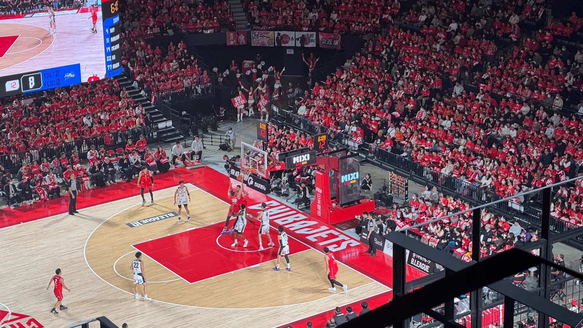 子連れで行った千葉ジェッツ vs 島根スサノオマジック戦