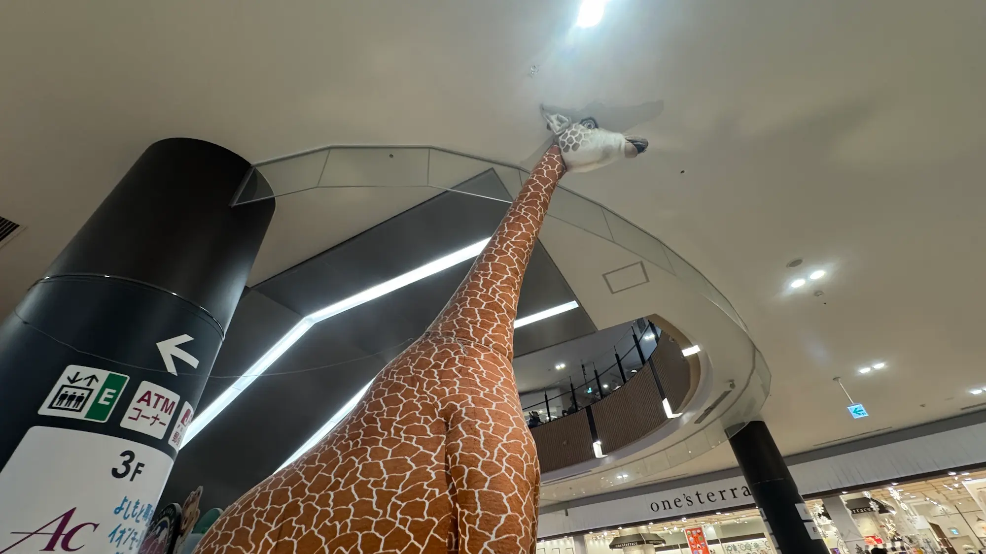 ズーアドベンチャー幕張新都心のきりん