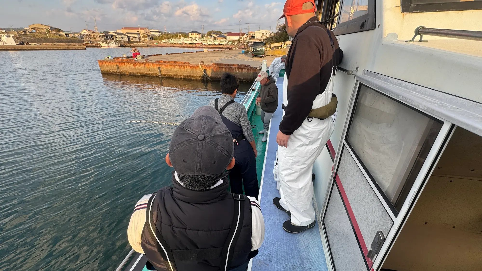 安田丸の船上風景