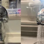 タカギの浄水器ヘッド交換前後