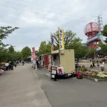 川口市立グリーンセンターのわんぱく広場キッチンカー
